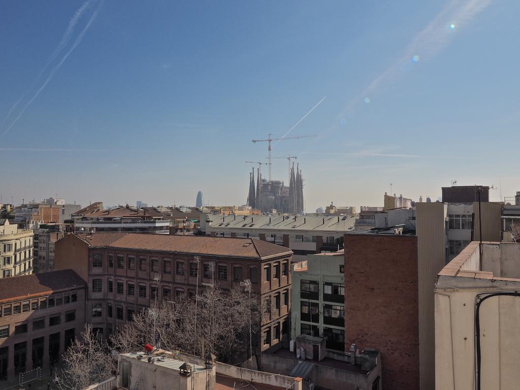 Ferienwohnung Sagrada Familia Attic Terrace Barcelona Views Exterior foto